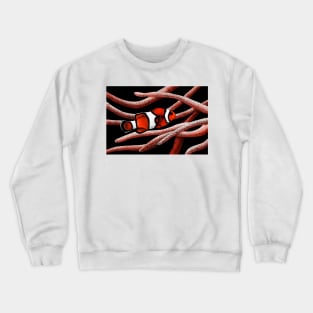 Clownfish and anemone Crewneck Sweatshirt